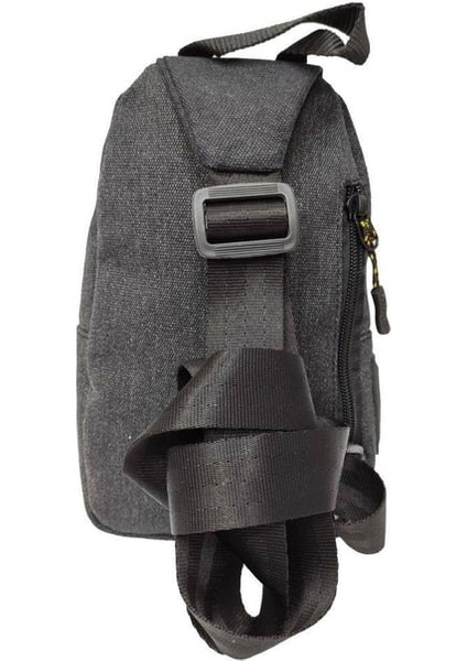 Erkek Lüks Siyah Renk Bol Bölmeli Çapraz Çanta fiyatları