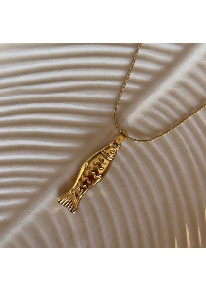 Gold Balık Kolye fiyatları