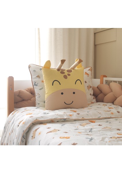 Zürafa Dekoratif Uyku Arkadaşı Yastık – Bebek ve Çocuk Odası Jungle Temalı Yastık fiyatları