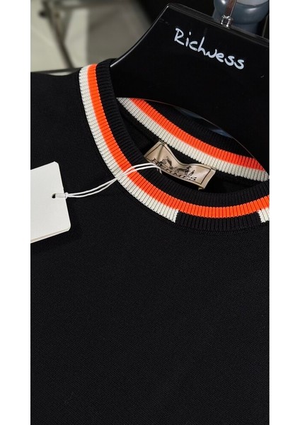 Metal Logo Detaylı Erkek Kazak modelleri