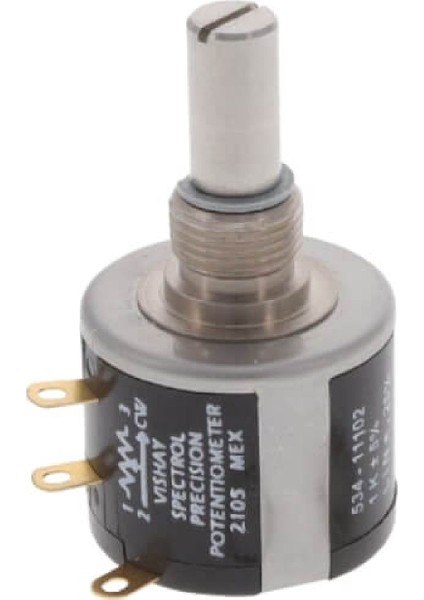 534B1102JC ,1K/2W 10-Tur/çok Tur Pot.