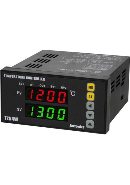 TZN4W-14R ,96X48MM 110V..220VAC PT100/TC KONTAK-1A1K Isı Kontrol