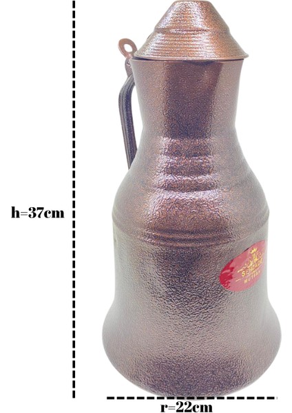 Şehzademutfak Şehzade Mutfak El Yapımı Alüminyum Su Güğümü – 5 Litre – Nostaljik Bakraç Model modelleri