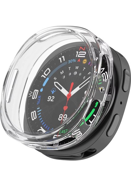 Samsung Galaxy Watch 8 40MM ile Uyumlu Önü Kapalı Ekran Korumalı Silikon Kılıf - FC010