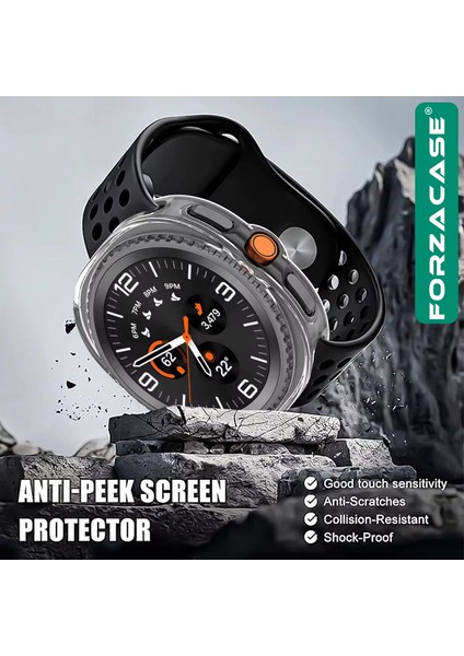 Samsung Galaxy Watch 8 40MM ile Uyumlu Önü Kapalı Ekran Korumalı Silikon Kılıf - FC010 modelleri