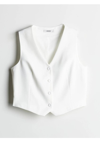 Xsıde V Yaka Kadın Klasik Yelek (S5) indirimleri