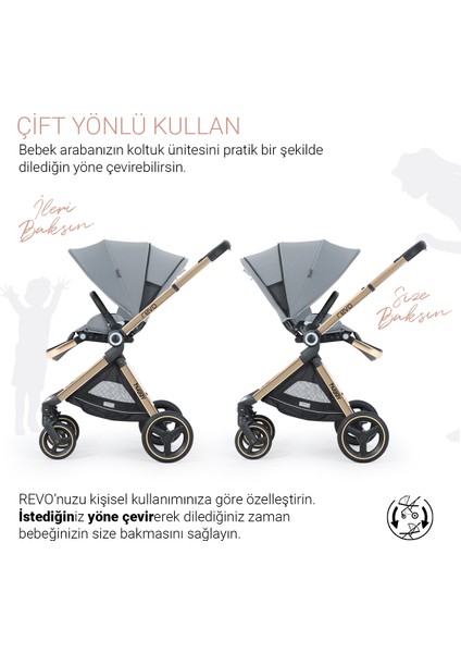 Revo 5 In 1 Travel Sistem Bebek Arabası indirimleri