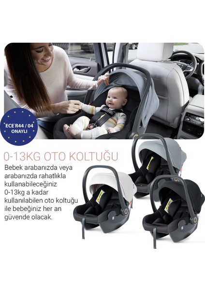 Revo 5 In 1 Travel Sistem Bebek Arabası