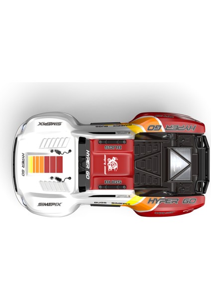 1/14 Hyper Go 14211 75KM/H 4x4 Fırçasız Motor ve Escli, 2.4 Ghz. Rc Arazi Aracı fırsatları