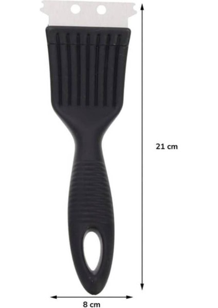 Mangal Bbq Temizlik Fırçası - Çelik Uçlu Sert Saplı Kazıma,mangal Fırçası – Pratik El Aleti (21 Cm) indirimleri