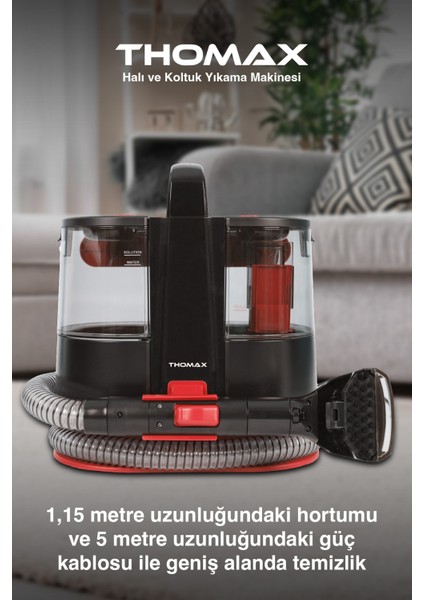 DMW001A Halı Yıkama Makinesi Kırmızı fiyatları