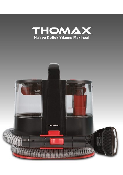 DMW001A Halı Yıkama Makinesi Kırmızı