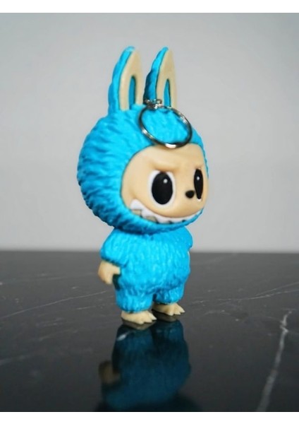 Labubu Figür Anahtarlık 2 Adet Turkuaz 13 cm Kaliteli - modelleri