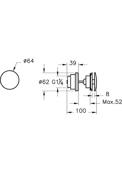 Universal Lavabo Süzgeci A45148 modelleri