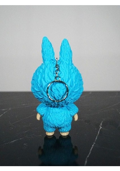 Labubu Figür Anahtarlık Turkuaz 13 cm Kaliteli - fırsatları