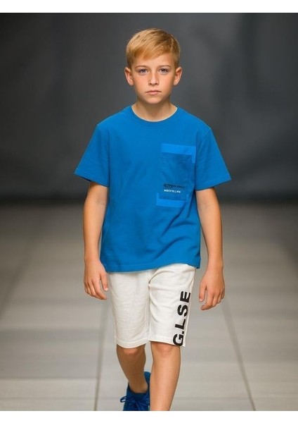 Erkek Çocuk Cep Detaylı Oversize Kalıp T-Shirt fiyatları