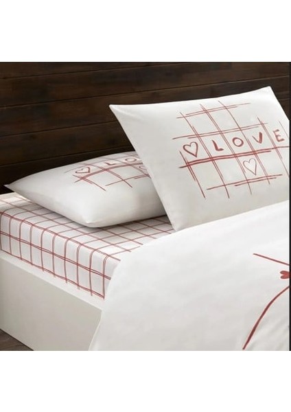 Glow Parlayan Çift Kişilik Nev Takımı Romenta Kırmızı fiyatları