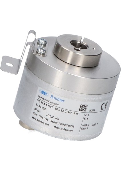 ITD20A4Y107-88HBX-D1SA7S10 ,58MM/10MM 8V..24VDC 2-Htl/88-Pals Enkoder