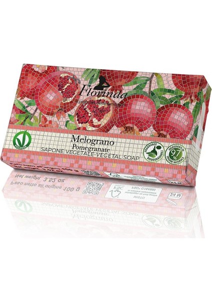 Melograno Pomegranate Nar Özlü Bitkisel Sabun 100 gr