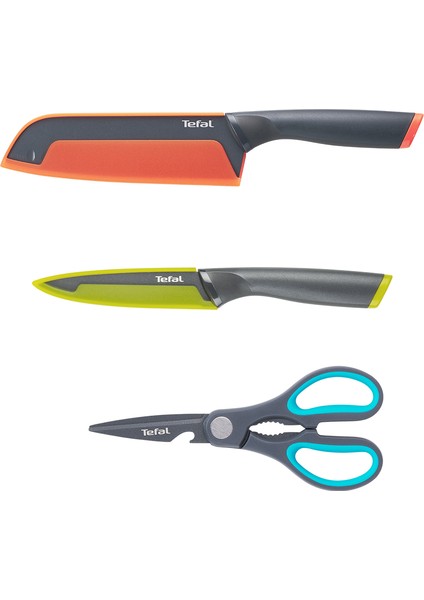 Fresh Kitchen 3`lü Çok Amaçlı Bıçak ve Makas Seti fiyatları