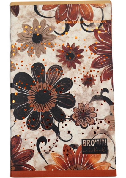 Brown Book 13X21 60 Yaprak Karton Kapak Tel Dikişli Not Defteri Çizgili (7594) fiyatları