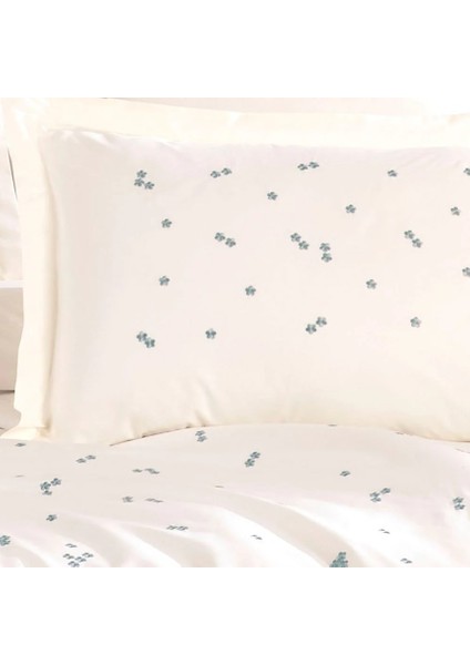 Çift Kişilik Poplin Premium Nakışlı Nev Spring Krem modelleri