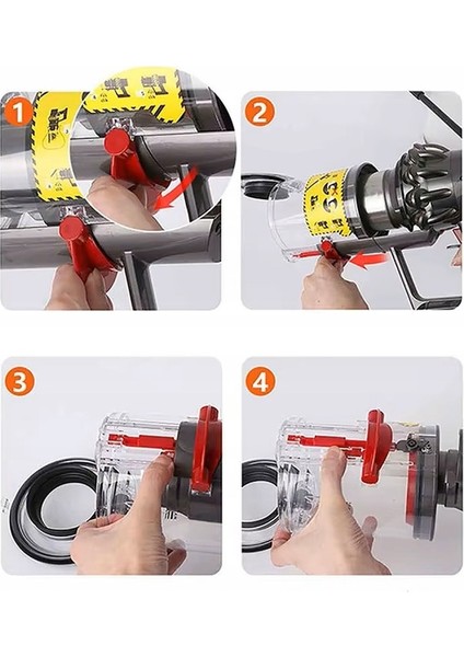 Dyson V12 Detect Slim Uyumlu Elektrikli Süpürge Toz Haznesi indirimleri