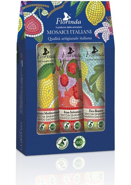 Mozaik Seri Karışık Duş Jeli 30ML 3lü Set