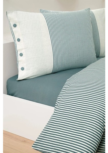 Özdilek Çift Kişilik Ranforce Nev Takımı Natural Line Mavi modelleri