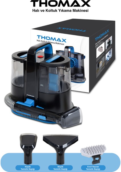 Taşınabilir Halı ve Koltuk Temizleme Makinesi DMW001A fırsatları