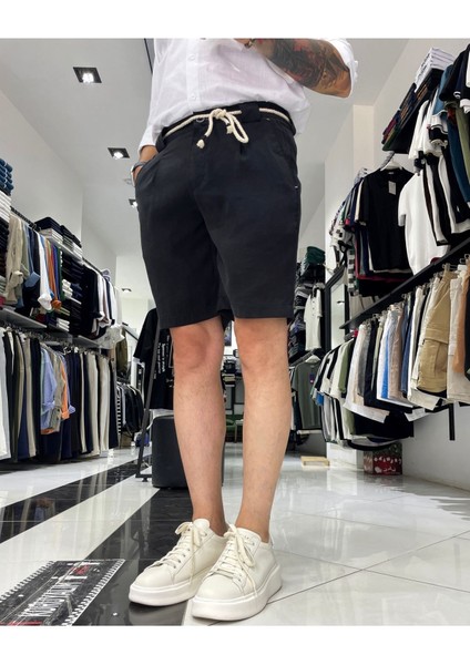 Modal Kemer Detaylı Erkek Şort fırsatları