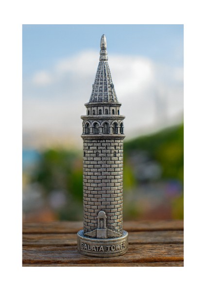 Galata Kulesi Biblo 25 cm – Dekoratif Istanbul Hediyesi