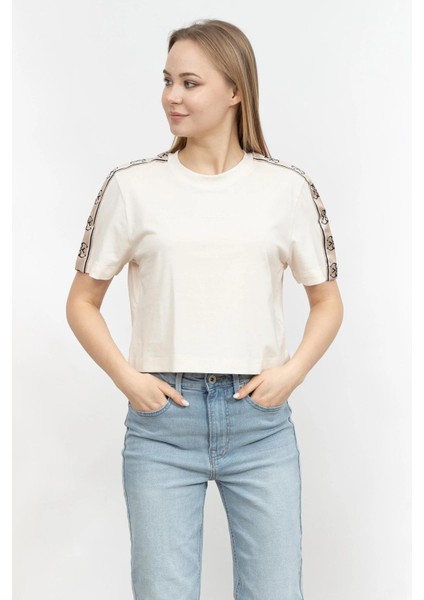 Guess V3RI08I3Z14 Brıtney Crop Tee Kadın Tshırt modelleri