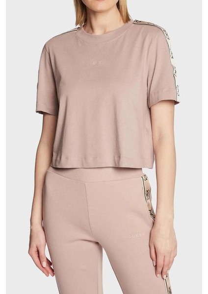 Guess V3RI08I3Z14 Brıtney Crop Tee Kadın Tshırt indirimleri
