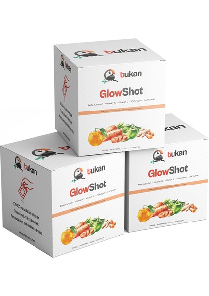 Glow Shot Havuç Portakal Elma Zerdeçal