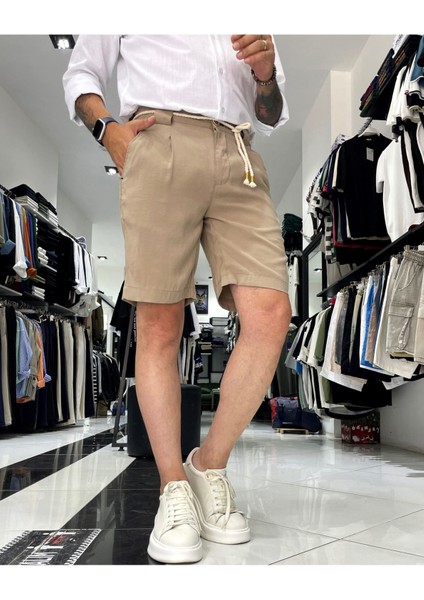Modal Kemer Detaylı Erkek Şort fiyatları