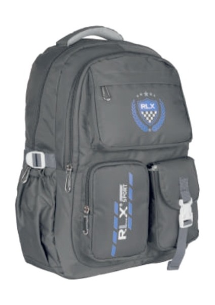 Sırt Çantası Okul Çantası Gri KOD:2058