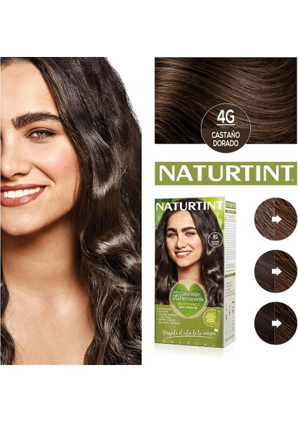 4G Altın Kestane Doğal Saç Boyası 170ML fiyatları