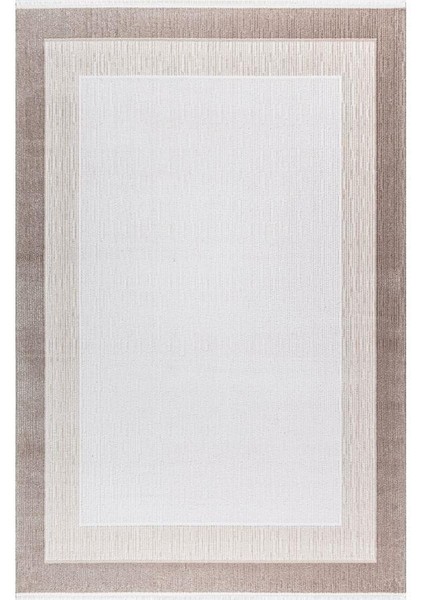 Almira D164B Krem Vizon Akrilik Salon Oturma Yatak Odası Halısı