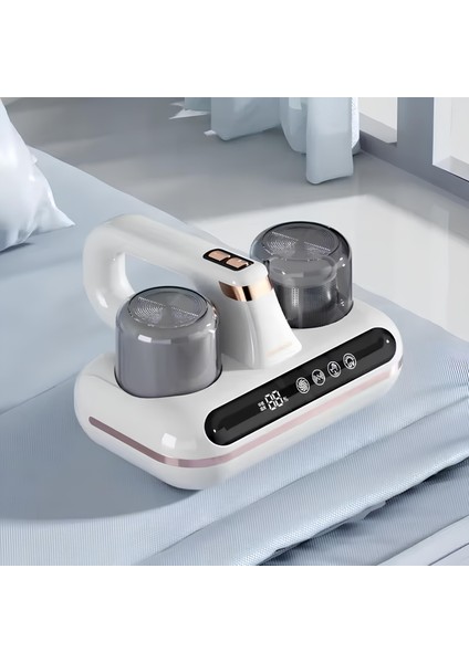 Güçlü Emiş El Süpürgesi Akar Temizleyıcı Şarjlı Dijital Göstergeli Hepa Filtre Koltuk Yatak 16000PA fırsatları