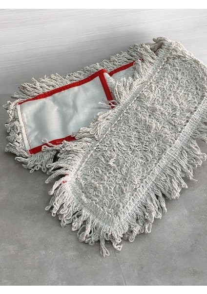 80 cm Nemli Mop, Mop Ucu, Geniş Yüzeyleri Temizleme, Hastane Ofis İşyeri Temizliği İçin