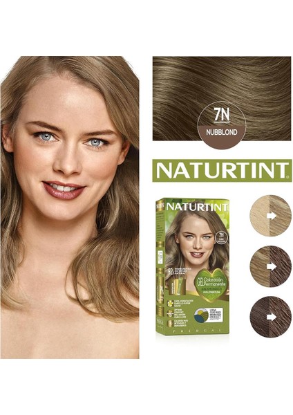 7N Fındık Sarısı Doğal Saç Boyası 170ML fiyatları