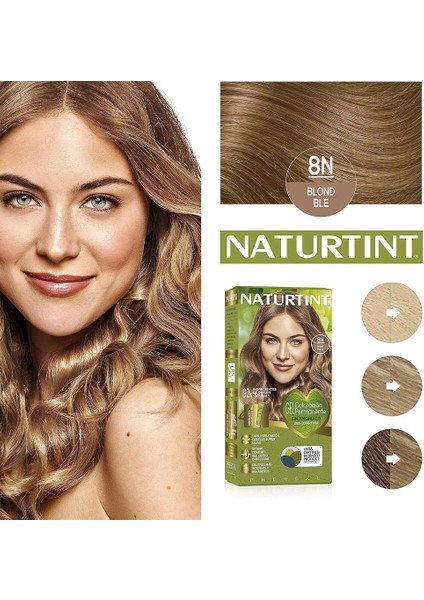 8N Buğday sarısı Doğal Saç Boyası 170ML fiyatları