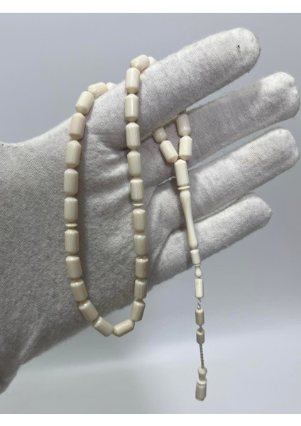 Kesme Fildişi Tesbih 11,70 Gram - Koleksiyonluk Fil Dişi Tespih