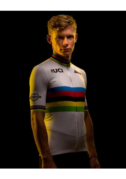 Koleksiyonluk Santini Limited Edition Ucı Road World Championships Centenary Gold Bisiklet Forması RE94075CGOLD indirimleri