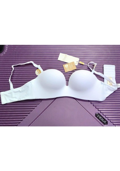 Belvü Kadın Çift Çift Dolgulu Destekli Straplez Sütyen 1141EK fırsatları