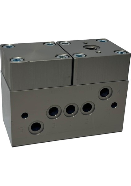 123.211.00 603/41 Model 5/2 Yönlü Pnömatik Valf DN10 0–40 Bar