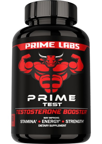 Men's Testosteron.ee Booster - Stamina, Endurance, & Strength Booster - 60 Caplets