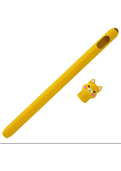 Apple Pencil Pro / 2.Nesil Uyumlu Koruyucu Silikon Kılıf Kaydırmaz Sevimli Kedi Figürlü (KALEM DEĞİLDİR!) fiyatları