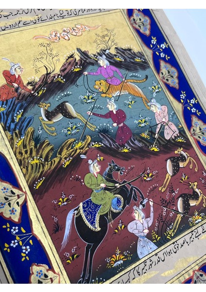 Yaydan Önceki Sessizlik Adlı El Yapımı Minyatür Resim 30X20 cm modelleri